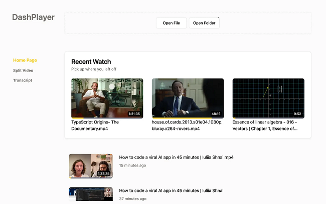 dashplayer本截图2