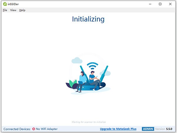 inSSIDer测试工具(wifi信号检测工具)截图1