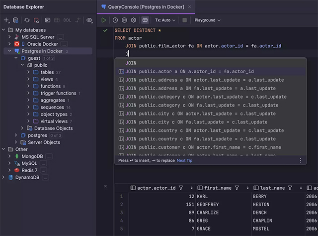 jetbrains datagrip2024汉化版截图3