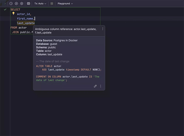 jetbrains datagrip2024汉化版截图2