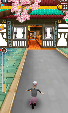 愤怒的老奶奶玩酷跑修改版v1.32截图1