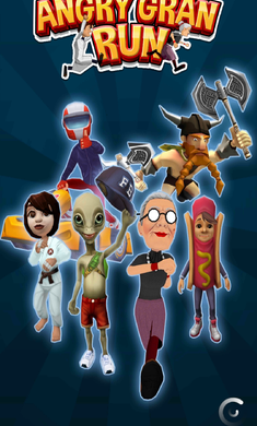 愤怒的老奶奶玩酷跑修改版v1.32截图2