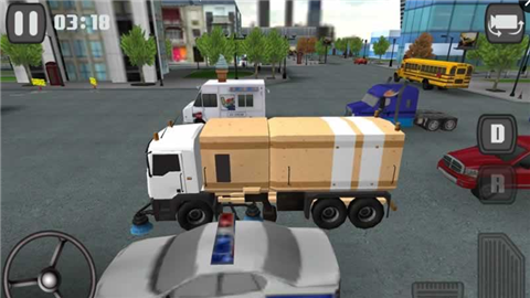 小城市道路清扫车v1.12截图1