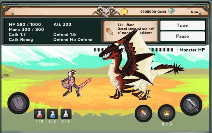 2D怪兽猎人v1.14截图1