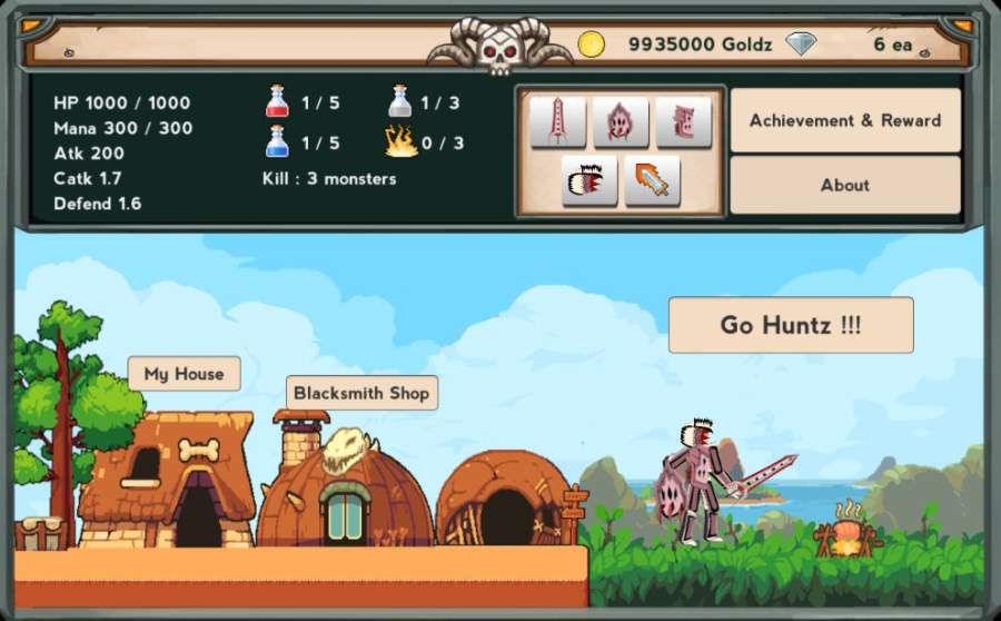 2D怪兽猎人v1.14截图2