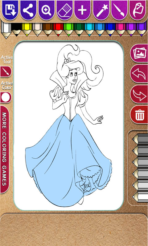 公主着色书v1.8截图1