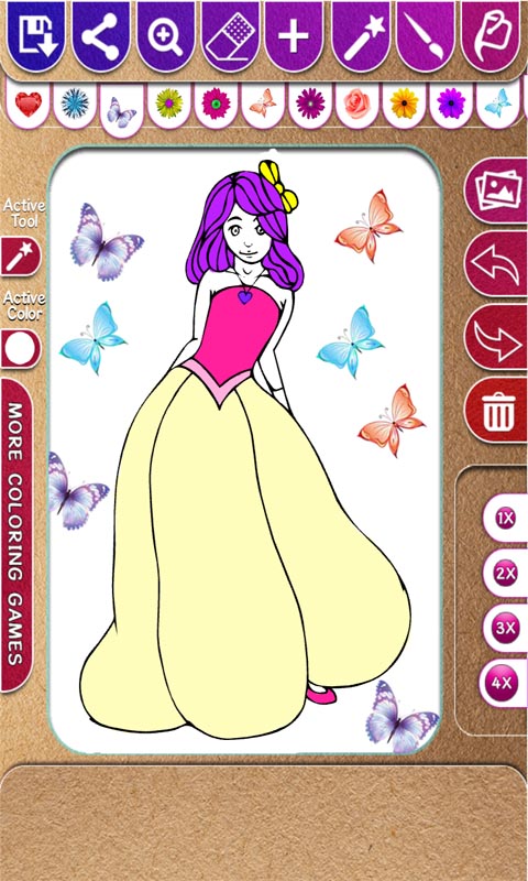 公主着色书v1.8截图2