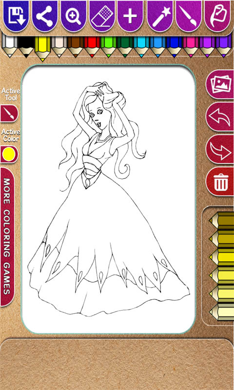 公主着色书v1.8截图3