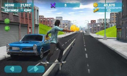 街头滑板3D:2v1.3.11截图3