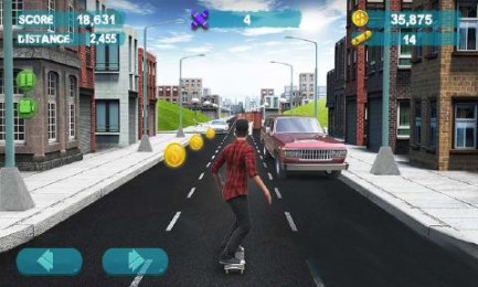 街头滑板3D:2v1.3.11截图2