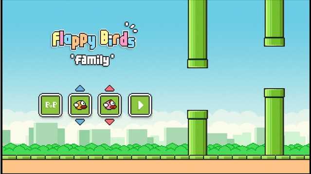 像素鸟总动员FlappyBirdsFamilyv1.4截图2