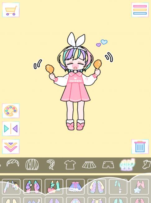 闺蜜的妆前妆后手游v1.13截图1