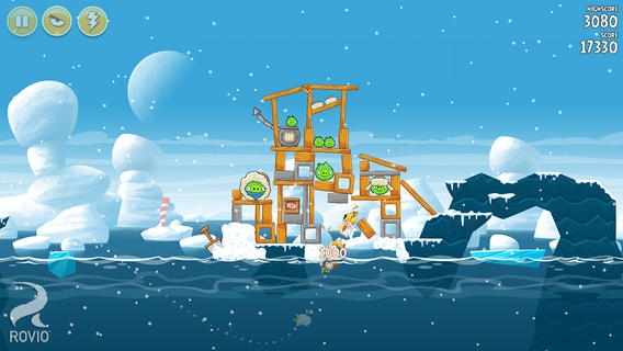 愤怒的小鸟季节版破解版v5.7.5截图3