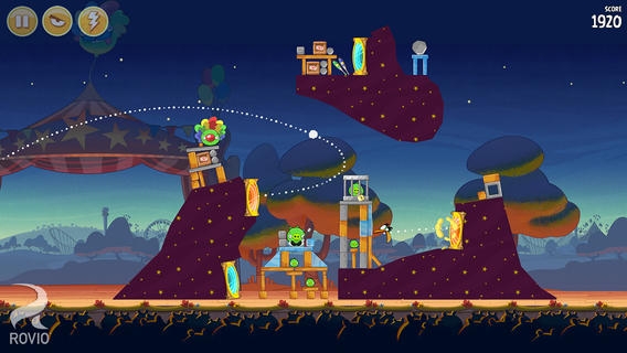 愤怒的小鸟季节版破解版v5.7.5截图1