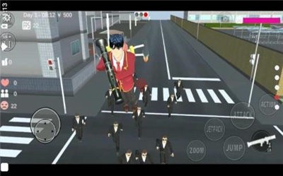 樱花校园模拟器洛丽塔v6.1.0.11截图3