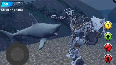 X变形机器人水下行动v1.11截图2