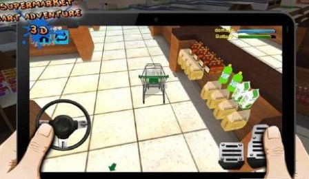 超市手推车冒险3Dv1.9截图2