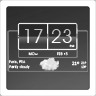 3D flip clock & world weather widget theme pack 6v1.11