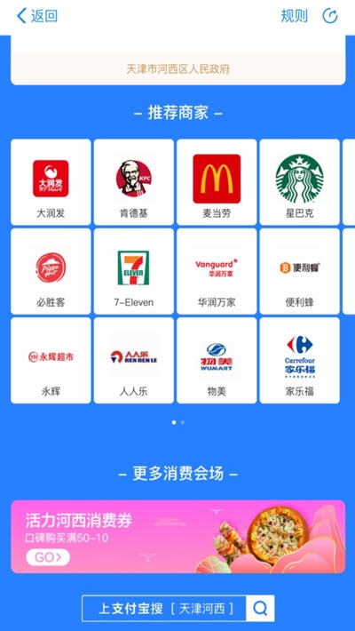天津河西消费券发放平台v1.17截图3
