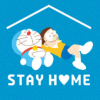 哆啦A梦壁纸STAYHOME系列v1.3.7