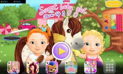 甜心宝贝大扫除3修改版v1.5.8截图1