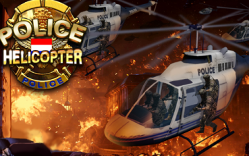 警用直升机3D飞行v1.7截图1