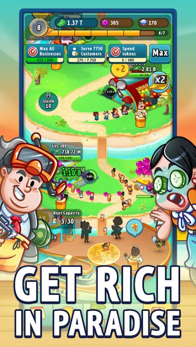 度假村大亨中文破解版v0.6.4截图2