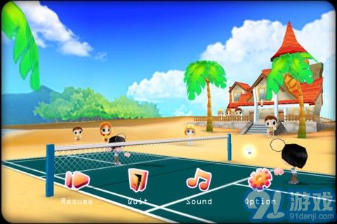 3D羽毛球2v2.9截图1