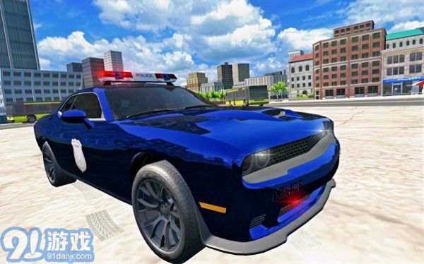 真正的道奇肌肉警车驾驶v1.10截图1