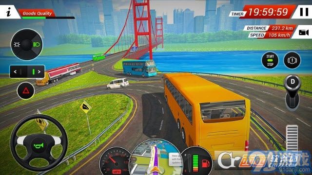 2018公交车驾驶模拟器无限金币版v1.8截图1