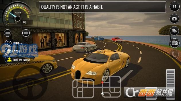 3D出租车模拟2018v1.7截图2