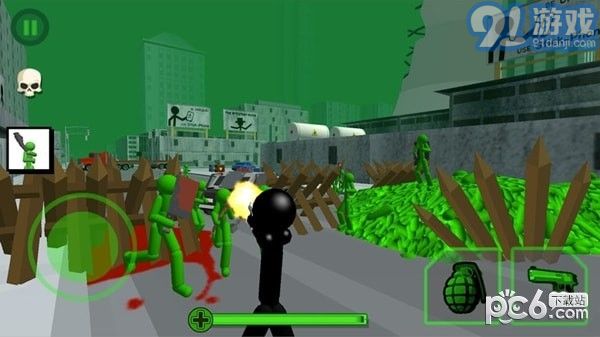 火柴人僵尸射击v1.7截图3