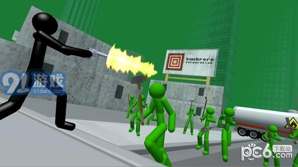 火柴人僵尸射击v1.7截图4