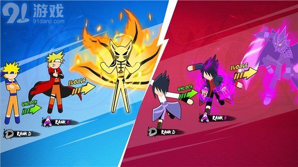 火柴人忍者大战免广告v5.3截图1