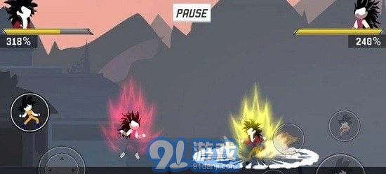 火柴人悟空格斗v2.0.8截图1