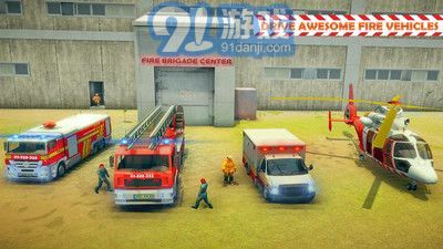 印尼消防车模拟器v1.4截图2