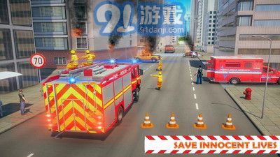 印尼消防车模拟器v1.4截图4