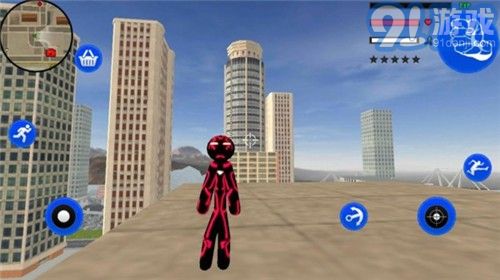 火柴人绳索红蜘蛛侠无限金币版v1.6截图2