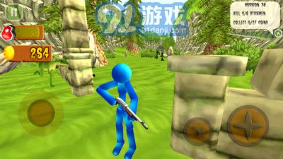 火柴人战争：狩猎恐龙游戏v1.6截图2