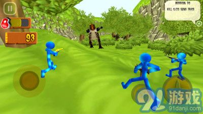 火柴人战争：狩猎恐龙游戏v1.6截图4