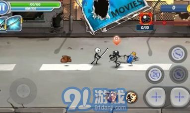 火柴人战士僵尸杀手v1.0.6截图3