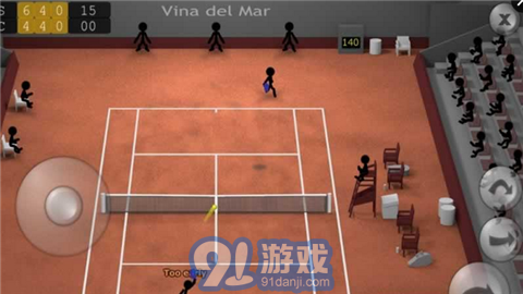 火柴人网球赛v1.7截图1
