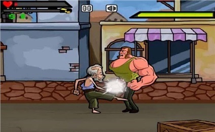 老爷爷街头斗殴v1.7截图1