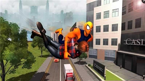 飞行蜘蛛侠救援英雄3Dv1.6截图2