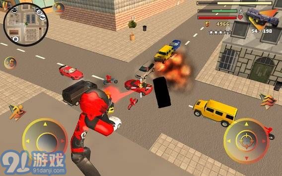 火柴人绳索城市英雄2v1.6截图1