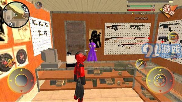 火柴人绳索英雄无限版v3.4.189截图3