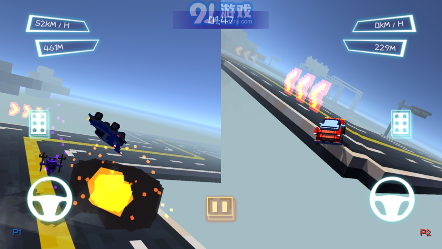 双人赛车3D跑车版v1.6截图4