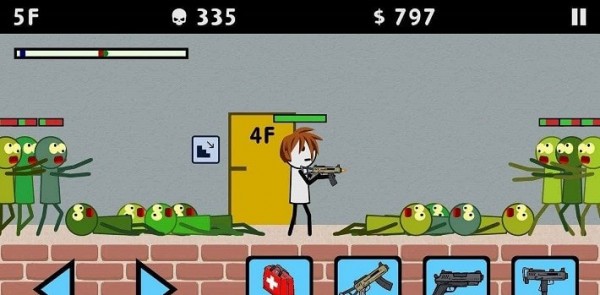 火柴人与枪3僵尸射手v1.9截图2