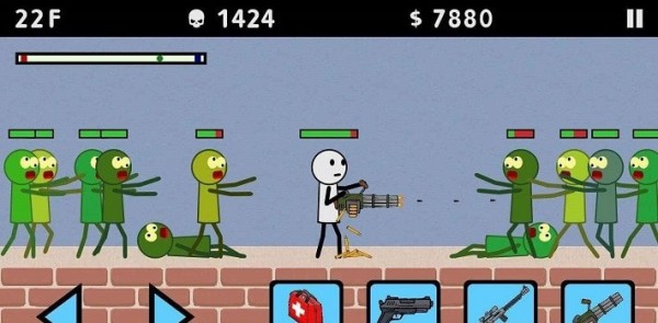 火柴人与枪3僵尸射手v1.9截图4