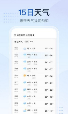 天气预报星v1.2.4截图2